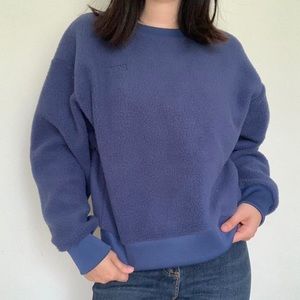Levi’s Blue Sherpa Sweatshirt